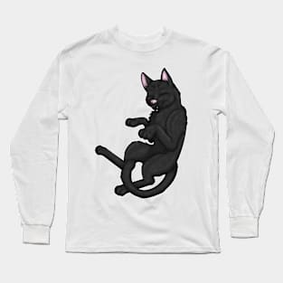 Black Shorthair Long Sleeve T-Shirt